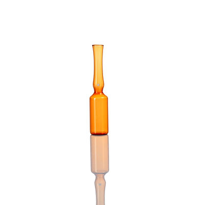 Botella de ampolla de ámbar médica de vidrio ISO9001 1ml-25ml para inyección