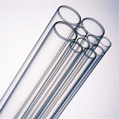 Tubo de vidrio de borosilicato neutro transparente USP tipo I