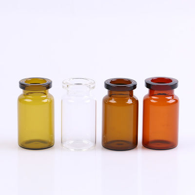 2R-50R Vial de vidrio de borosilicato claro y ámbar utilizado en la industria farmacéutica