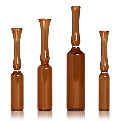 1 ml 2 ml 3 ml 5 ml 10 ml de vidrio de bajo borosilicato ISO forma B y forma C ampolla de vidrio