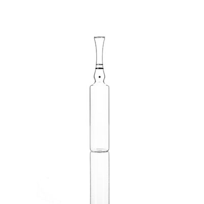 Ampola de vidrio transparente de grado farmacéutico de 2 ml de 11,5*70 mm con material de vidrio borosilicato