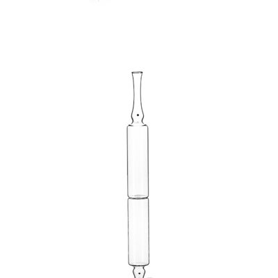Ampola de vidrio médico transparente de 2 ml hecha por un tubo de bajo borosilicato OPC CBR SCR